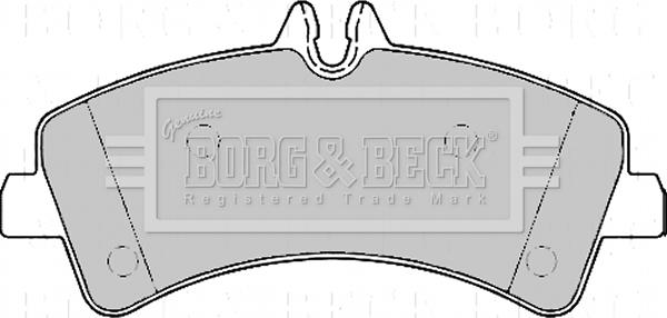 Borg & Beck BBP2170 - Jarrupala, levyjarru inparts.fi