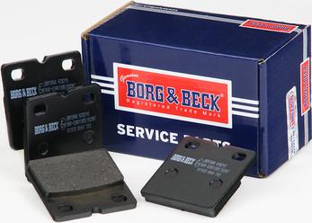 Borg & Beck BBP2846 - Jarrupalasarja, pysäköintijarru inparts.fi