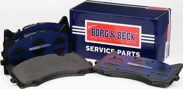 Borg & Beck BBP2857 - Jarrupala, levyjarru inparts.fi