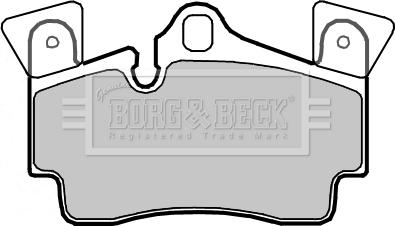 Borg & Beck BBP2352 - Jarrupala, levyjarru inparts.fi