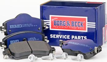 Borg & Beck BBP2302 - Jarrupala, levyjarru inparts.fi