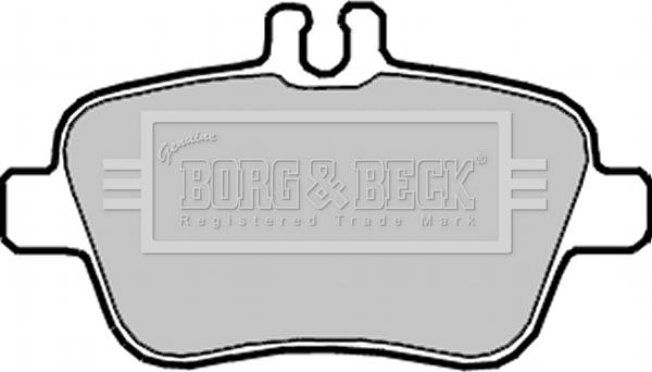 Borg & Beck BBP2329 - Jarrupala, levyjarru inparts.fi