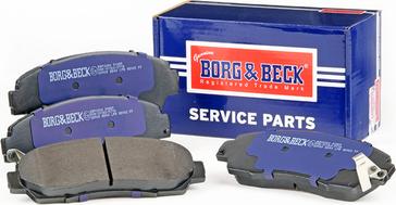 Borg & Beck BBP2204 - Jarrupala, levyjarru inparts.fi