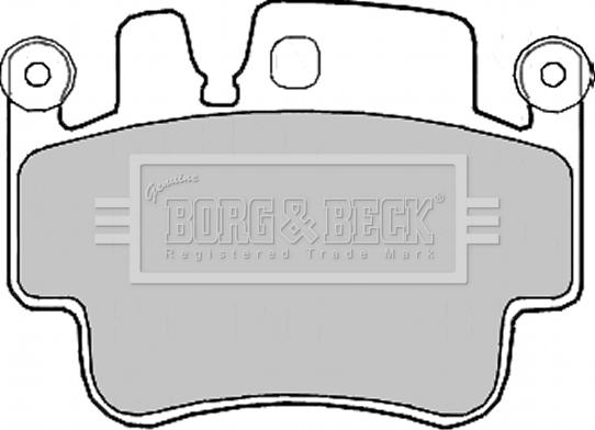 Borg & Beck BBP2202 - Jarrupala, levyjarru inparts.fi