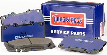 Borg & Beck BBP2286 - Jarrupala, levyjarru inparts.fi