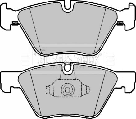 Borg & Beck BBP2224 - Jarrupala, levyjarru inparts.fi