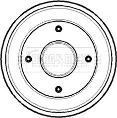 Borg & Beck BBR7099 - Jarrurumpu inparts.fi