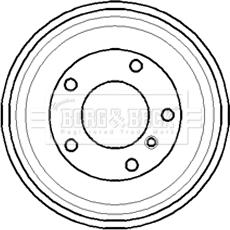 Borg & Beck BBR7069 - Jarrurumpu inparts.fi