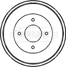 Borg & Beck BBR7082 - Jarrurumpu inparts.fi