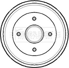 Borg & Beck BBR7141 - Jarrurumpu inparts.fi