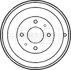 Borg & Beck BBR7148 - Jarrurumpu inparts.fi