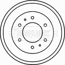 Borg & Beck BBR7155 - Jarrurumpu inparts.fi