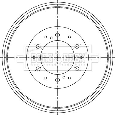 Borg & Beck BBR7251 - Jarrurumpu inparts.fi