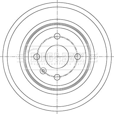 Borg & Beck BBR7264 - Jarrurumpu inparts.fi