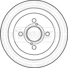 Borg & Beck BBR7219 - Jarrurumpu inparts.fi