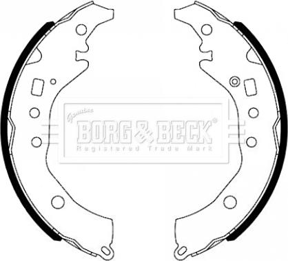 Borg & Beck BBS6493 - Jarrukenkäsarja inparts.fi