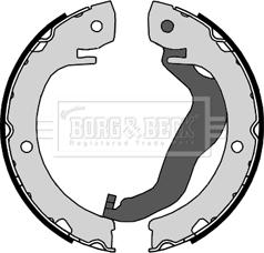 Borg & Beck BBS6451 - Jarrukenkäsarja, seisontajarru inparts.fi