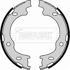 Borg & Beck BBS6400 - Jarrukenkäsarja, seisontajarru inparts.fi