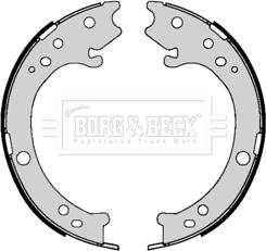 Borg & Beck BBS6419 - Jarrukenkäsarja, seisontajarru inparts.fi