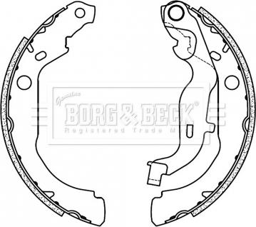 Borg & Beck BBS6507 - Jarrukenkäsarja inparts.fi