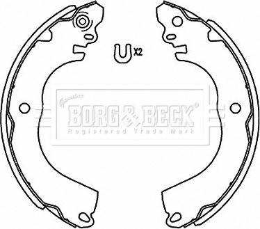 Borg & Beck BBS6516 - Jarrukenkäsarja inparts.fi