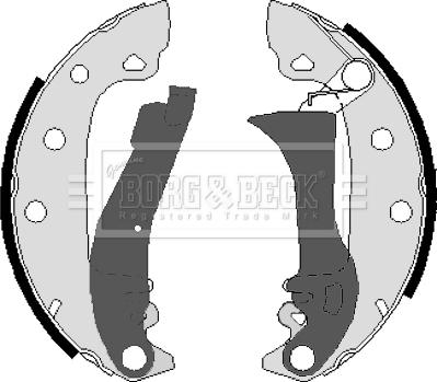 Borg & Beck BBS6095 - Jarrukenkäsarja inparts.fi