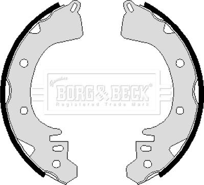 Borg & Beck BBS6098 - Jarrukenkäsarja inparts.fi