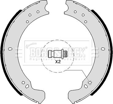 Borg & Beck BBS6049 - Jarrukenkäsarja inparts.fi