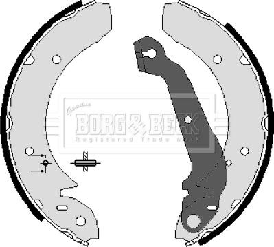 Borg & Beck BBS6045 - Jarrukenkäsarja inparts.fi