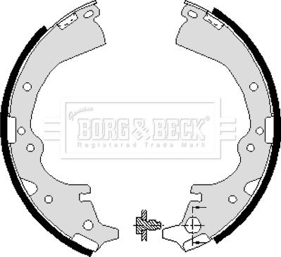 Borg & Beck BBS6040 - Jarrukenkäsarja inparts.fi