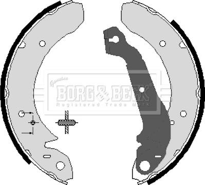 Borg & Beck BBS6053 - Jarrukenkäsarja inparts.fi