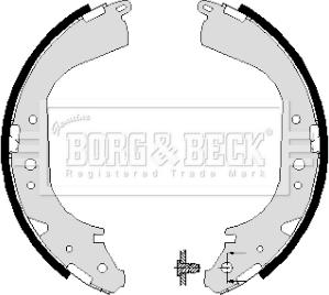 Borg & Beck BBS6004 - Jarrukenkäsarja inparts.fi