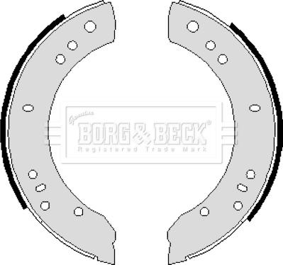 Borg & Beck BBS6016 - Jarrukenkäsarja inparts.fi