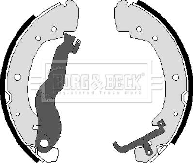 Borg & Beck BBS6017 - Jarrukenkäsarja inparts.fi