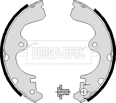 Borg & Beck BBS6088 - Jarrukenkäsarja inparts.fi