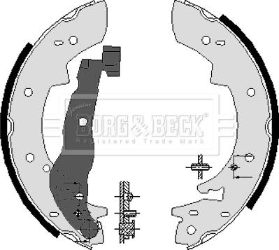 Borg & Beck BBS6082 - Jarrukenkäsarja inparts.fi