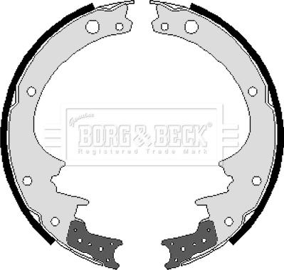 Borg & Beck BBS6039 - Jarrukenkäsarja inparts.fi