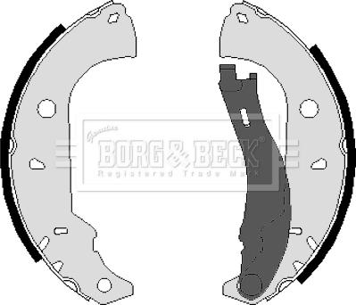 Borg & Beck BBS6026 - Jarrukenkäsarja inparts.fi