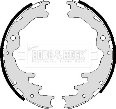 Borg & Beck BBS6028 - Jarrukenkäsarja inparts.fi