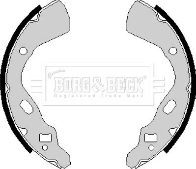 Borg & Beck BBS6148 - Jarrukenkäsarja inparts.fi