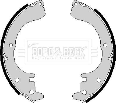 Borg & Beck BBS6165 - Jarrukenkäsarja inparts.fi