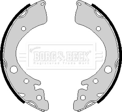 Borg & Beck BBS6160 - Jarrukenkäsarja inparts.fi