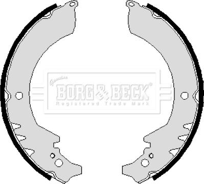 Borg & Beck BBS6109 - Jarrukenkäsarja inparts.fi