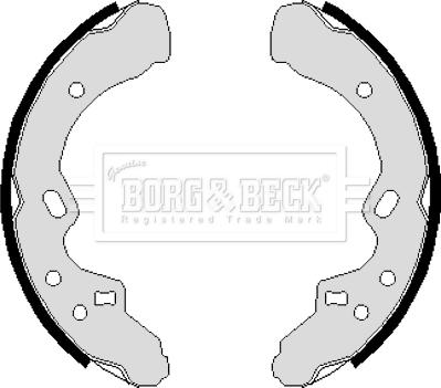 Borg & Beck BBS6105 - Jarrukenkäsarja inparts.fi