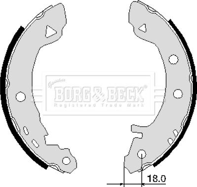 Borg & Beck BBS6103 - Jarrukenkäsarja inparts.fi