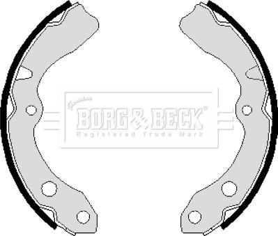 Borg & Beck BBS6102 - Jarrukenkäsarja inparts.fi