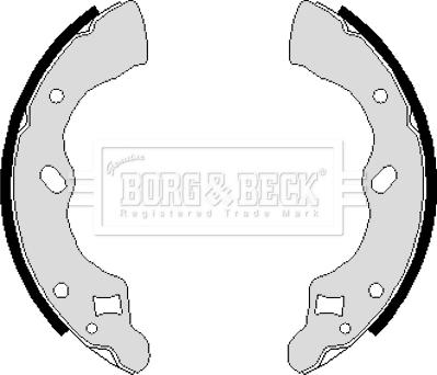 Borg & Beck BBS6118 - Jarrukenkäsarja inparts.fi