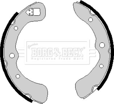 Borg & Beck BBS6129 - Jarrukenkäsarja inparts.fi