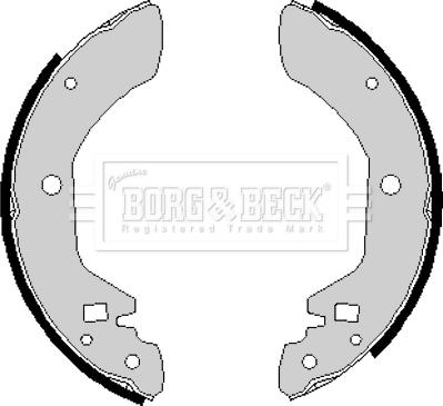 Borg & Beck BBS6126 - Jarrukenkäsarja inparts.fi