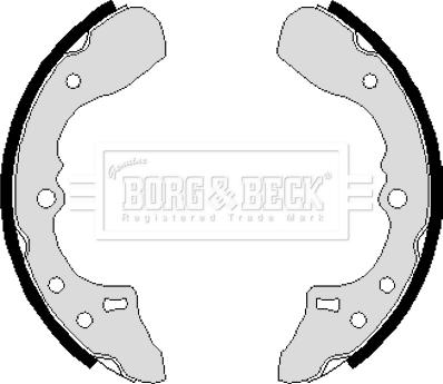 Borg & Beck BBS6120 - Jarrukenkäsarja inparts.fi